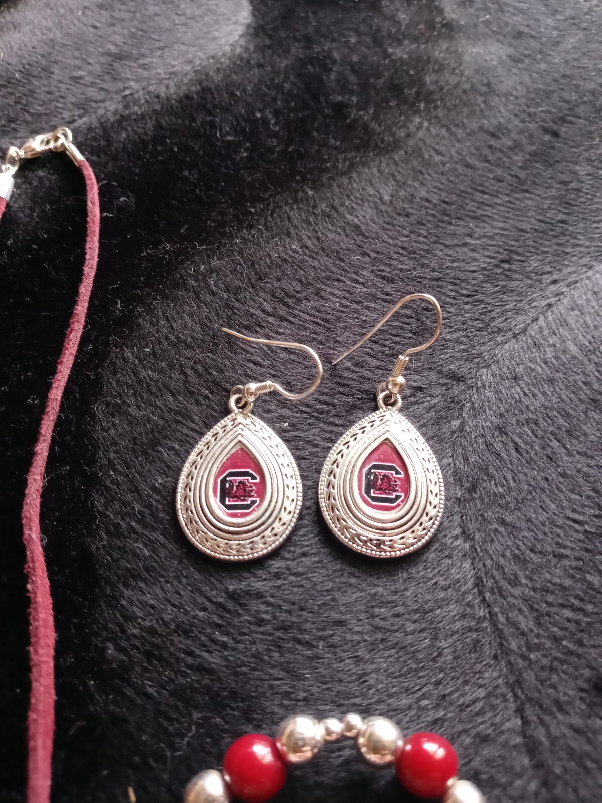 South Carolina Gamecocks Jewelry Lot Earrings Bracelet Necklace eBay