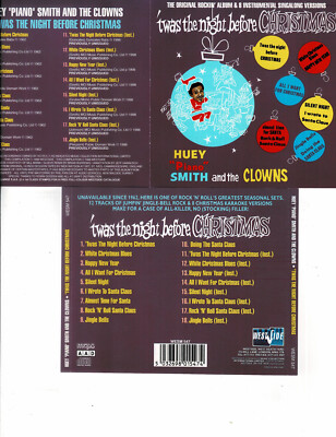 HUEY PIANO SMITH & CLOWNS - TWAS THE NIGHT BEFORE CHRISTMAS (CD)  *18 TRACKS*
