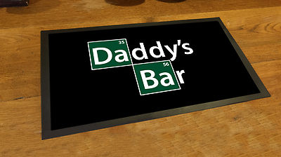 Artylicious Bar Runner Breaking Bad Elemente Bar Läufer Matte Man Cave