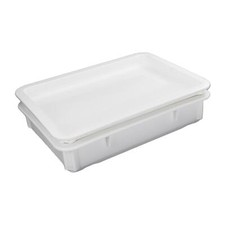 Pizza Proofing Box with Lid Rectangle for Home Restaurant Pizza Crust