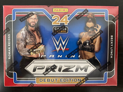 NEW! 2022 PANINI PRIZM WWE DEBUT EDITION SEALED BLASTER BOX Green Pulsar Prizms
