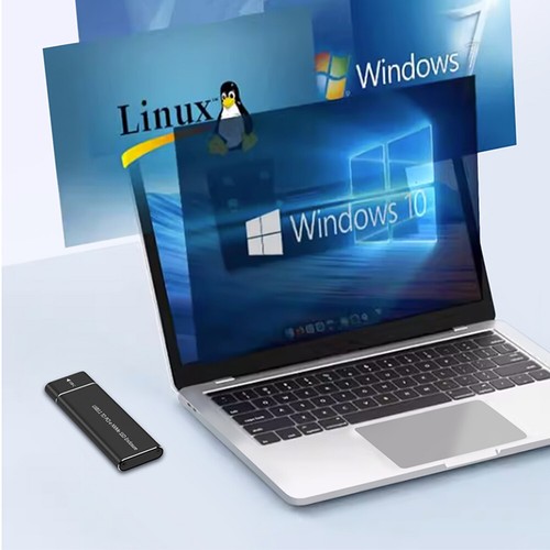 Boîtier de disque dur USB3.1 vers M.2 NVME pour SSD 2230/2242/2260/2280 M2 NVMe - Photo 4/18
