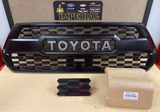 2018-2023 Toyota Tacoma Trd Pro Grille Insert Matte Black With Radar Cover