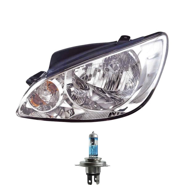 Halogen Scheinwerfer Frontscheinwerfer Links H4 FüR Hyundai Getz Inkl. Lampen-image