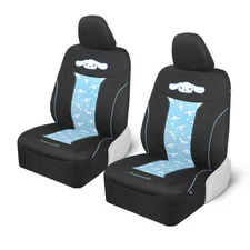 Officially Licensed Cinnamoroll Seat Covers for Cars Universal Fit - 2 Pack