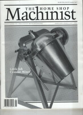The Home Shop Machinist Mag Little Job Cement Mixer Jan/Feb 1996 120121nonr