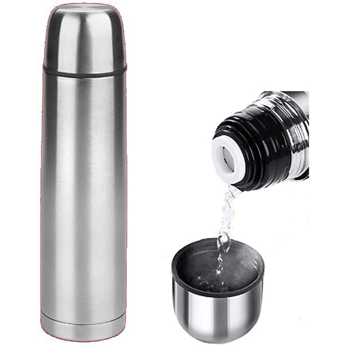 Tea Thermos Vacuum Flask Insulated Stainless Steel Water Bottle
