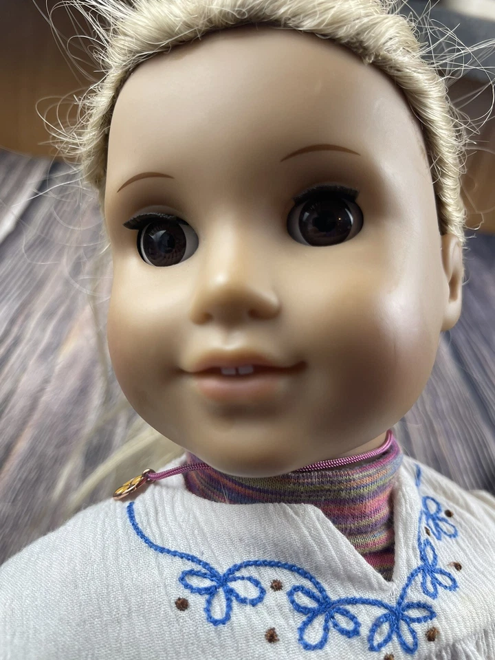 Vintage American Girl Doll Pleasant Company Julie Albright W Shoes Purse - Image 2 of 4