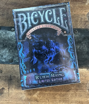 Bicycle Cthulhu R'LYEH RISING Limited Edition Playing Cards sealed - Main Image