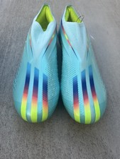 Adidas X Speedportal SG Elite  Aqua Blue  Soccer Cleats GW8420 Men  s Size 11