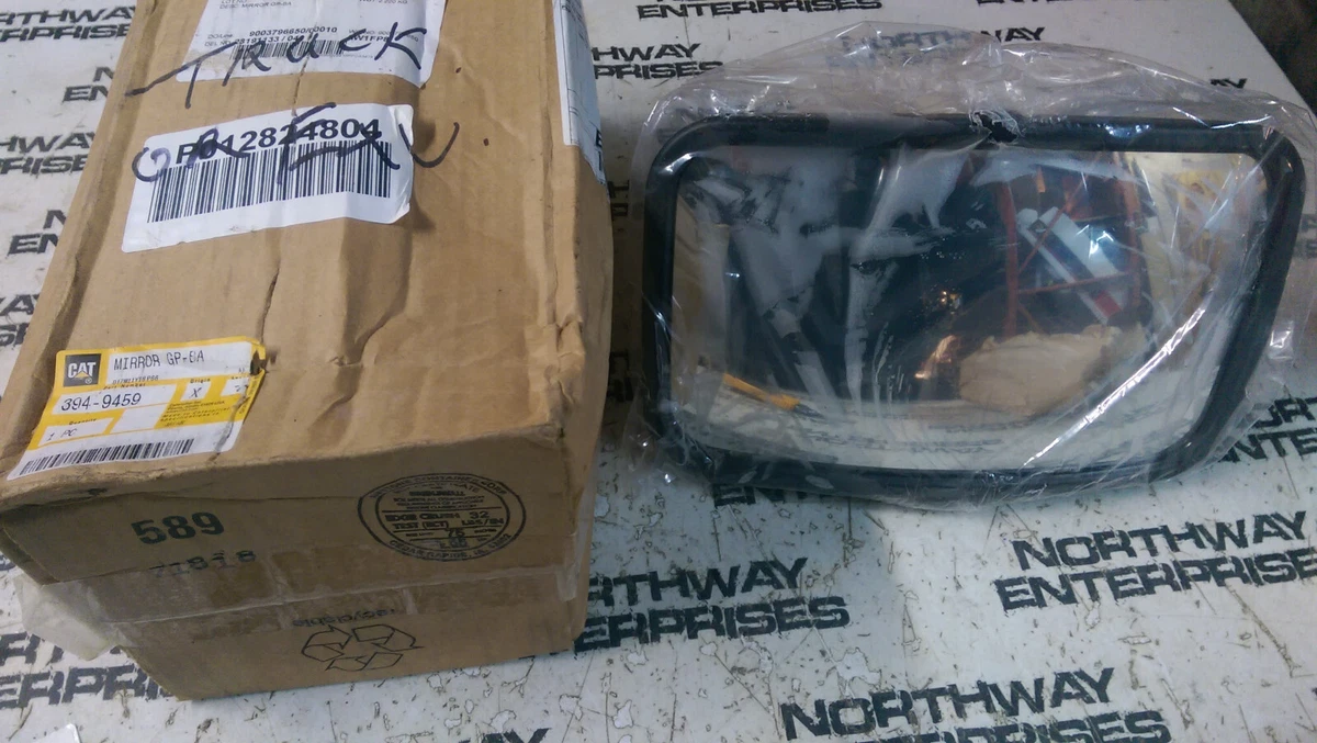 OEM CATERPILLAR MIRROR ASSEMBLY 3949459 394-9459 | eBay 