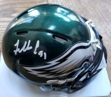 NICE AUTOGRAPHED Eagles Fletcher Cox Speed Mini Helmet JSA COA Signed NFL