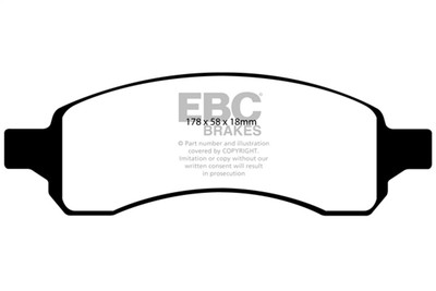 EBC Brakes ED91761 Truck/SUV Extra Duty Brake Pads