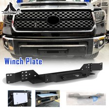 Front Winch Mounting Plate For 2014-2021 Toyota Tundra Accommodates 12500 Pounds