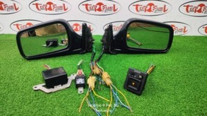 1998 - 2001 Honda Prelude Passenger Side Mirror Black (OEM) - Used Acura Honda Parts