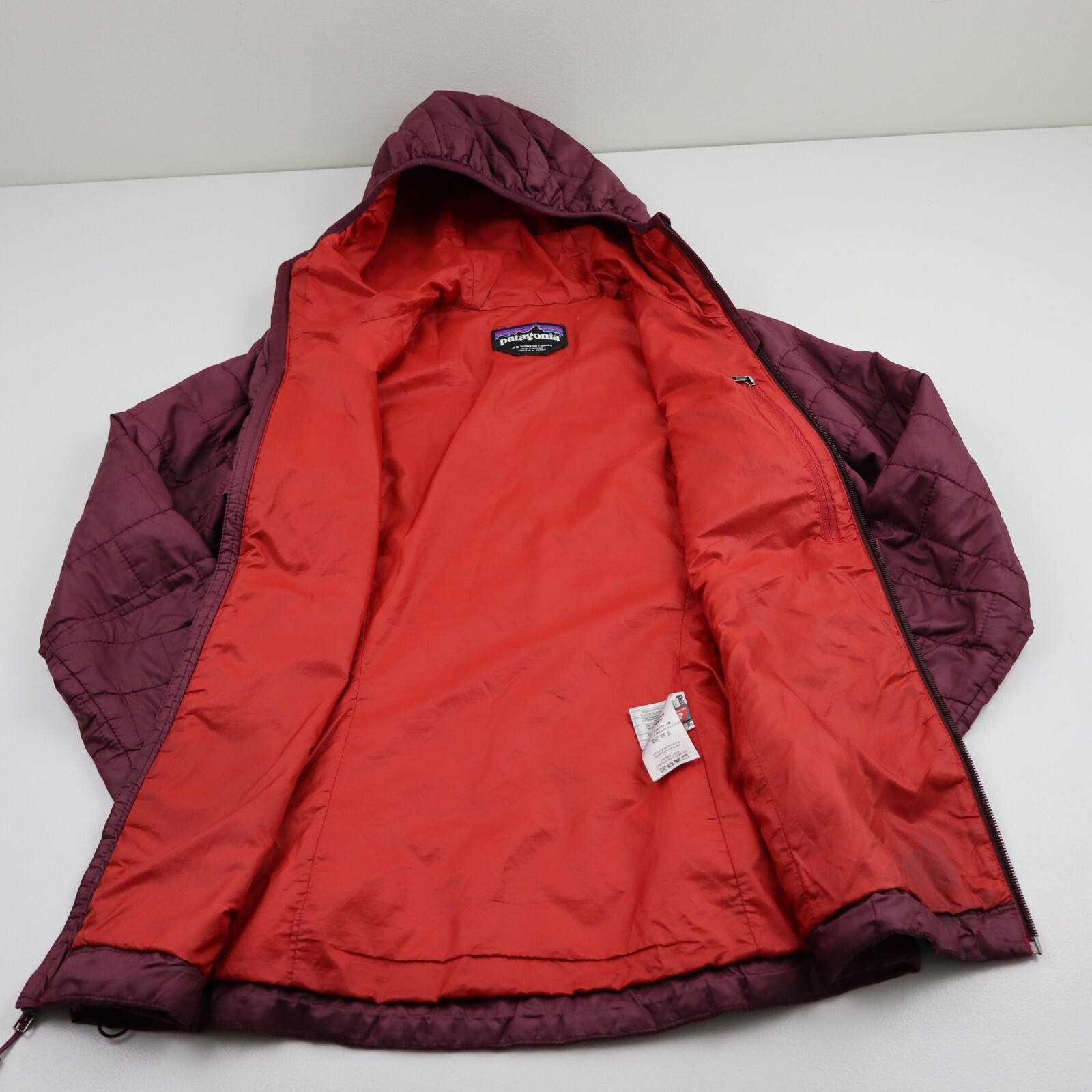 Patagonia Nano Puff Hoody Jacket Womens XS Purple Insulated Quilted Winter Coat thumbnail 10