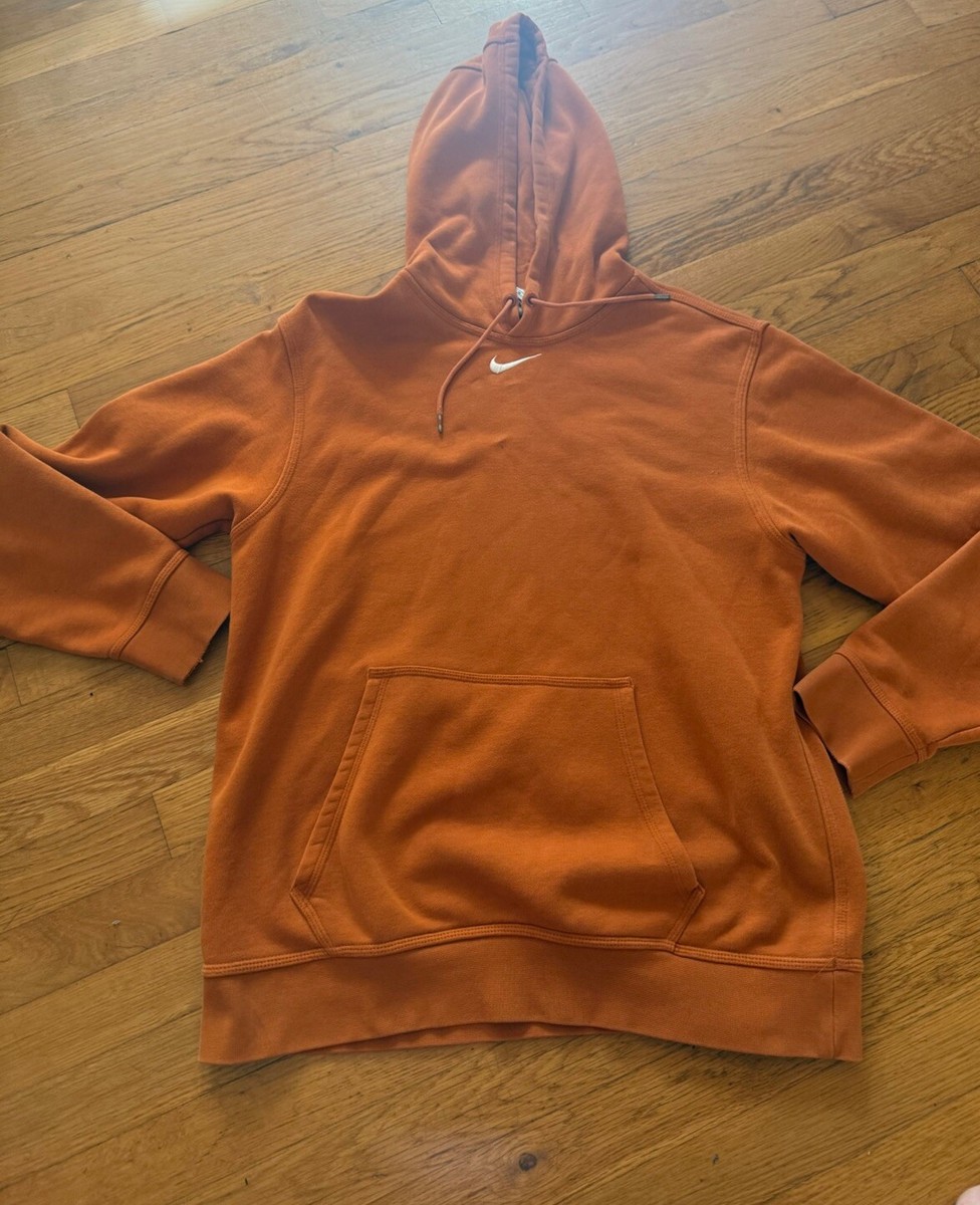 orange swoosh hoodie