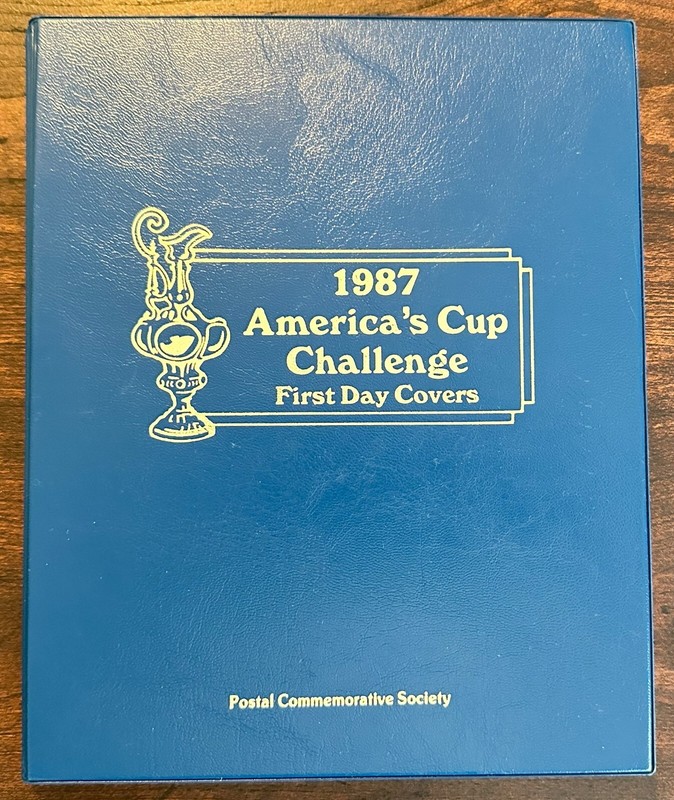 1987 First Day Covers - America's Cup Challenge