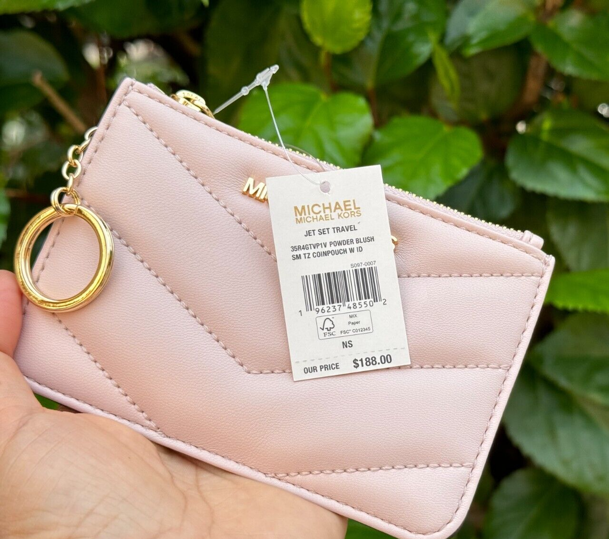 MICHAEL KORS JET SET TRAVEL SMALL COINPOUCH ID HOLDER WALLET MICHAEL KORS JET SET TRAVEL SMALL COINPOUCH ID HOLDER WALLET