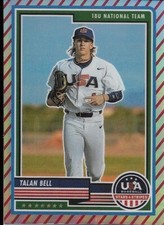 Talan Bell - 2023 Panini USA Baseball Stars & Stripes - Red Stripes #2