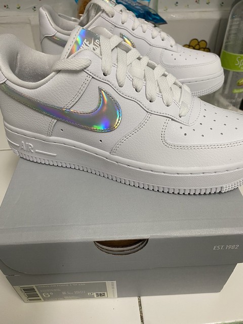 air force one iridescent swoosh