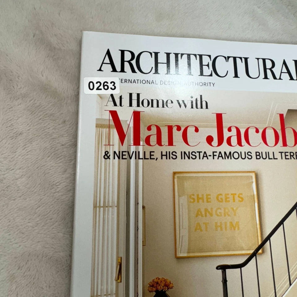 Architectural Digest Magazine September 2016 At Home With Marc Jacobs & Neville - Image 4 of 4