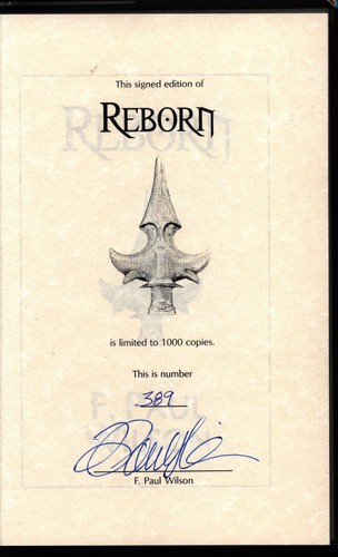 The Keep Reborn Nightworld F. Paul Wilson Borderlands Press 3 Books 2003-6 F/F - Picture 5 of 7