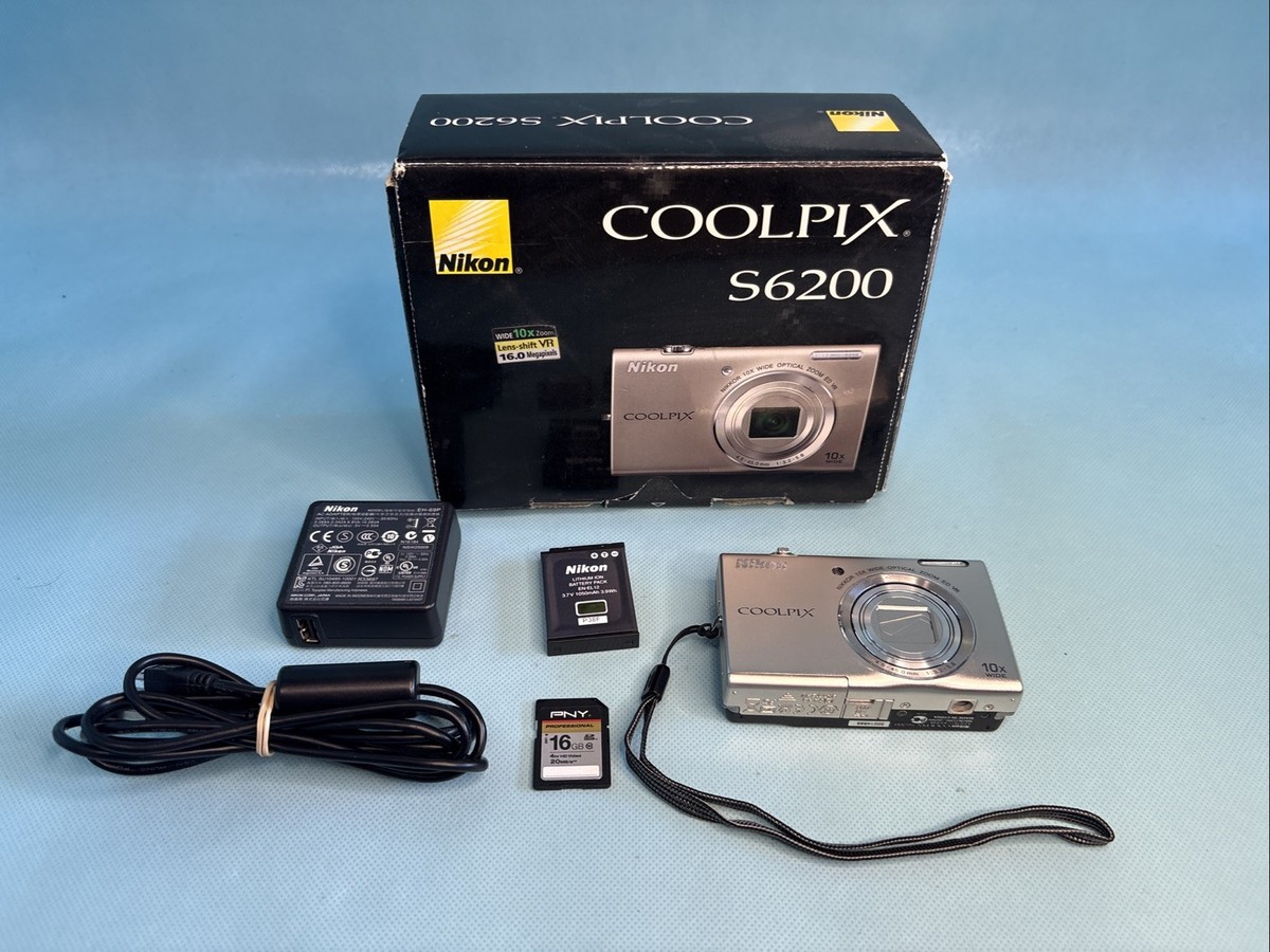 Nikon COOLPIX S6200 シルバー 【公式通販】