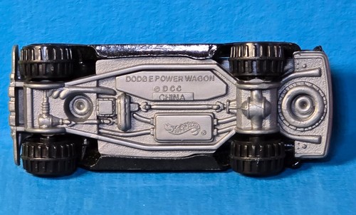 Hot Wheels Dodge Power Wagon Black Truck - Picture 6 of 6
