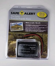 Safe T Alert 20-441-P-BL Mini Hard-Wired Propane/LP Gas Alarm - 12V, 20 Series