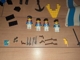 Lego Pirates Caribbean Clipper Set 6274 99% Complete With Minifigures 