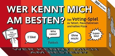 Wer kennt mich am besten? | Pattloch Verlag | Deutsch | Spiel | Schachtel | 2024