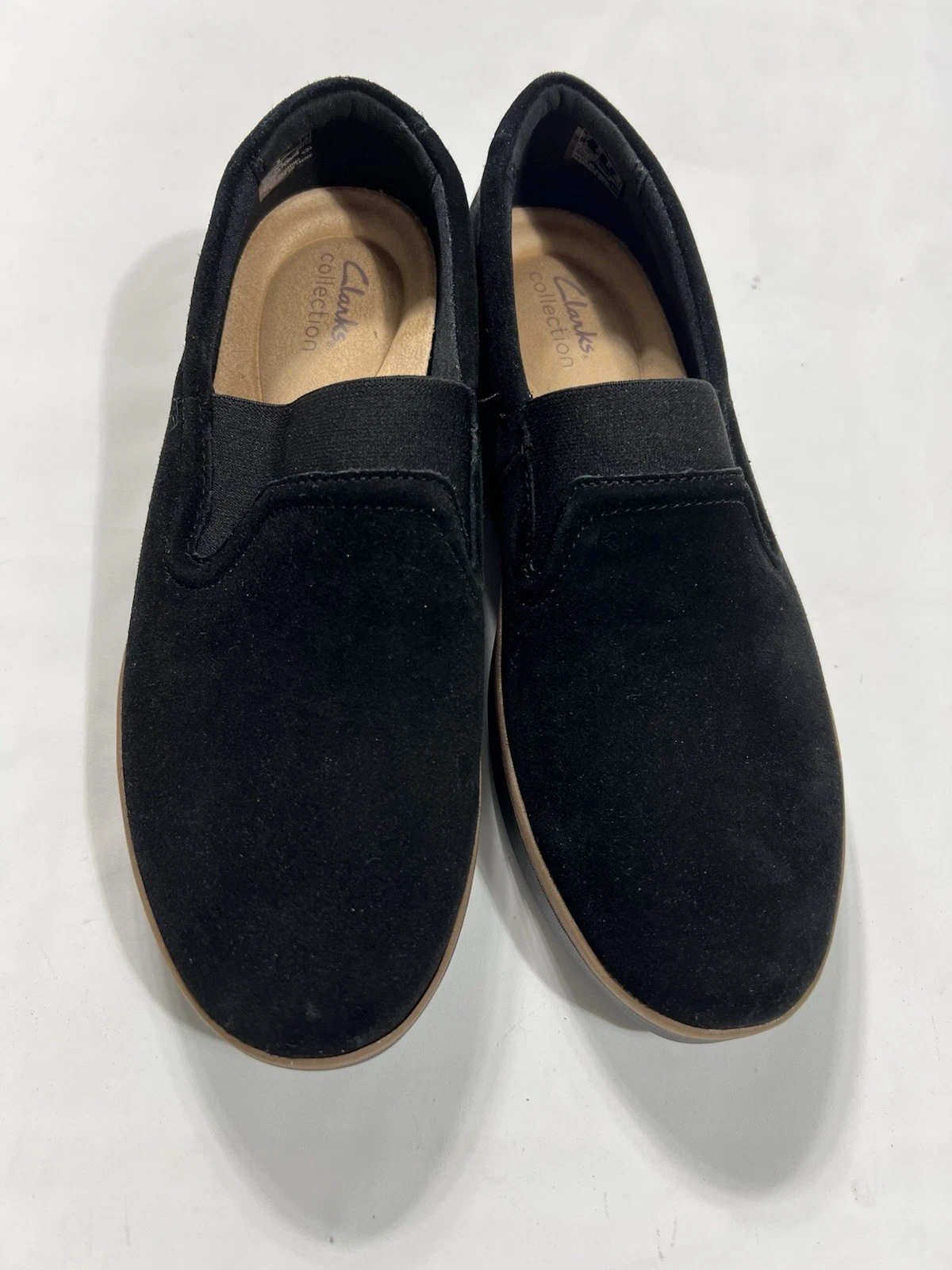 Clarks Collection Scarpe Sneakers Donna 9 5M Step In Platform Nero Nuove senza etichette