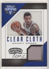 2014 Panini Totally Certified Clear Cloth Jersey Blue /199 Danny Green #58 00ix