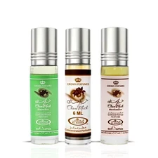 Choco Musk, Choco Musk Marshmallow & Pistachio CPO 6ml by Al Rehab (Bundle)