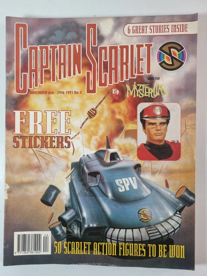Captain Scarlet & The Mysterons Comic Lot — Full Run Issues 1–14 (1993–1994) - Image 3 of 4