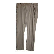 Patagonia Pants Women 8 Tan Happy Hike 50+ UPF Gorpcore Camping Athleisure 21211