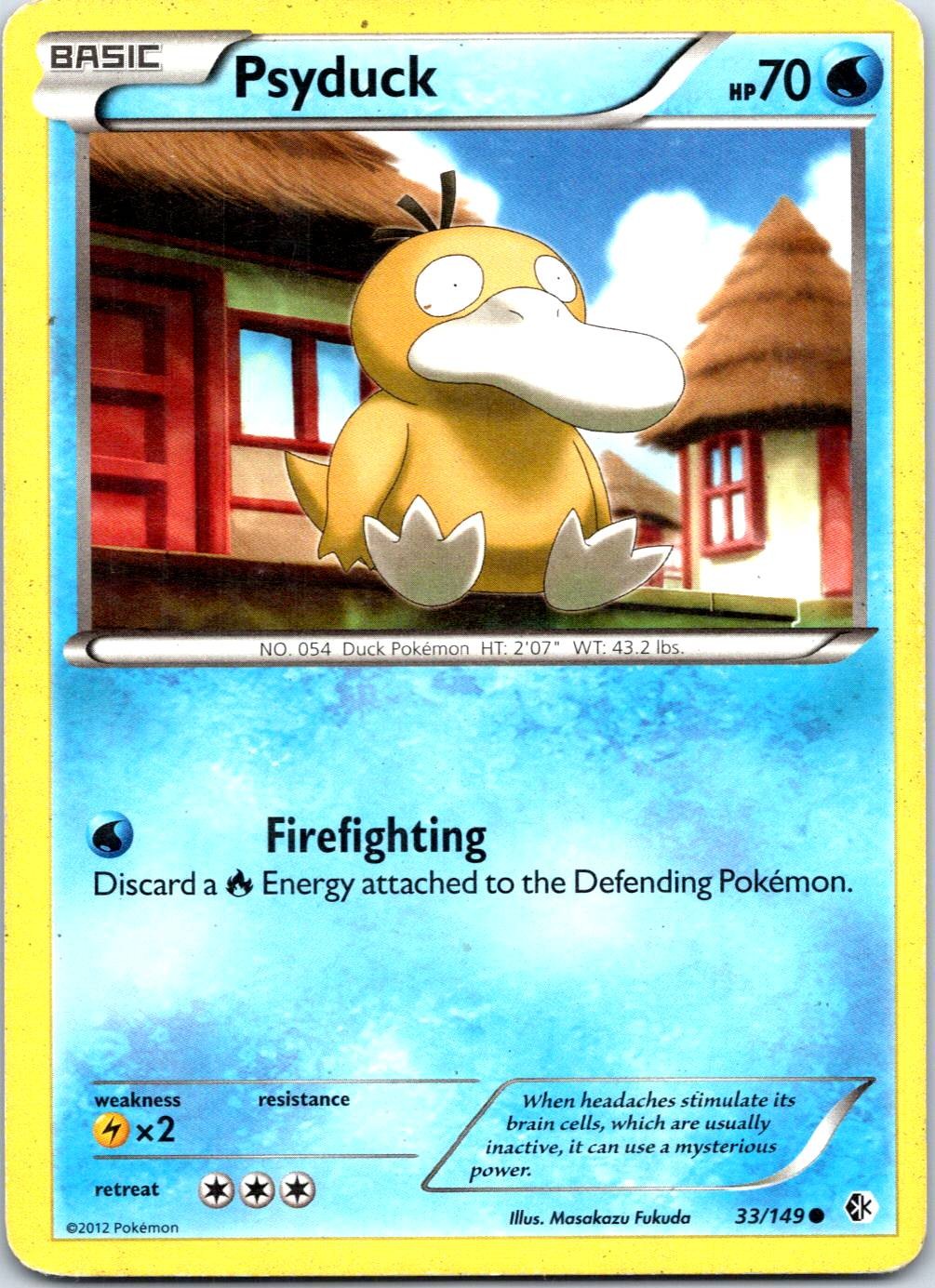 Psyduck (33) Common Boundaries Crossed 33/149 LP