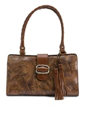 Patricia Nash Violina Owl Pattern Satchel NWT MSRP $249