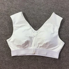 Tommie Copper Sports Bra Womens XL White Shoulder Support Activewear Gym Copper