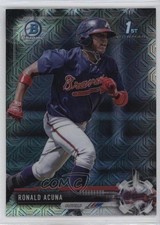 2017 Bowman Chrome Prospects Mega Box Refractor Ronald Acuna Jr #BCP127 r7d
