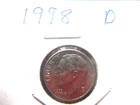 1998 (D) Roosevelt Dime