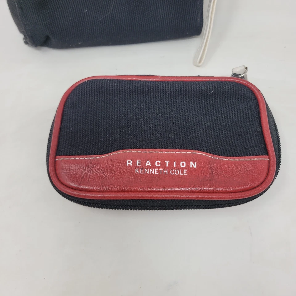 Juego de 2 bolsas de maquillaje cosmético Kenneth Cole Reaction artículos de tocador bolsas con cremallera Foto 4 de 4