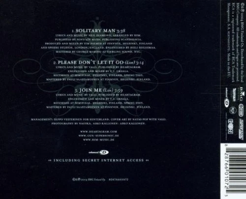 Him Solitary Man (CD) - Image 2 of 2