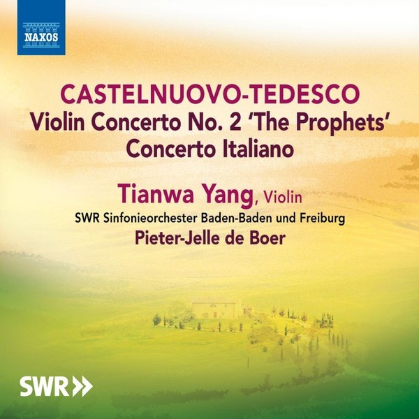 Mario Castelnuovo-Tedesco (1895-1968): Violinkonzert Nr.2 - Naxos - (Cd / V)-image