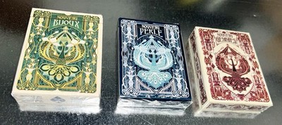 Nouveau Gemmes #224/500, Perle, Bijoux Sealed LTD. Lot EPCC Playing Cards