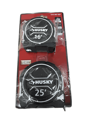 #ad Husky Husky 2pk 16 and 25ft Tape Measure $17.99
