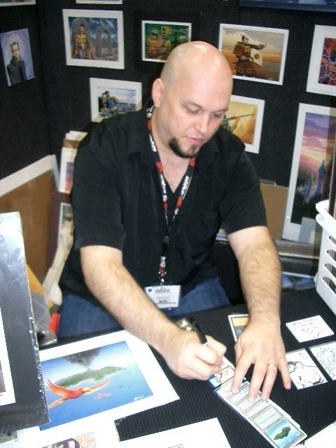 Signed MTG Magic Artist Proof _ Legends _ BRONZE HORSE _Mark Poole _ VHTF! - Image 2 of 3