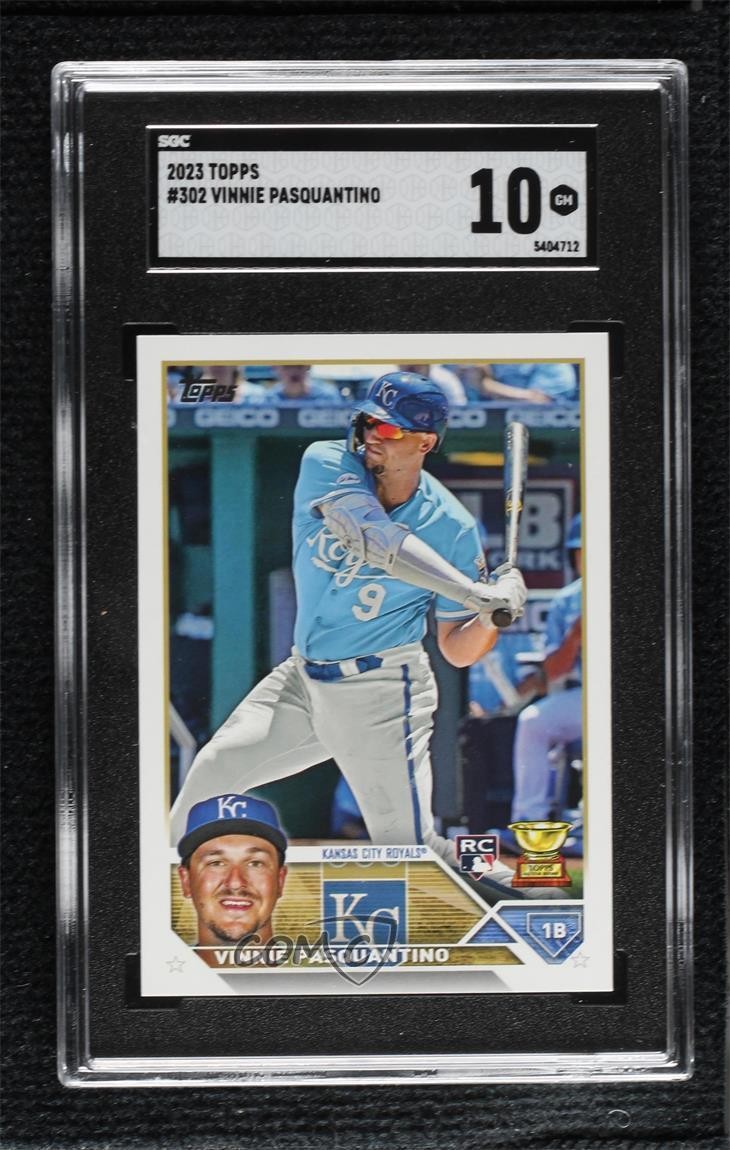 2023 Topps Series 1 Vinnie Pasquantino #302 SGC 10 GEM 0vd2