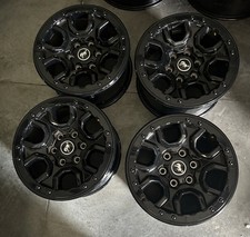 17” Ford Bronco Alloy Wheels OEM Rims Beadlock 2023 Badlands SET Sasquatch